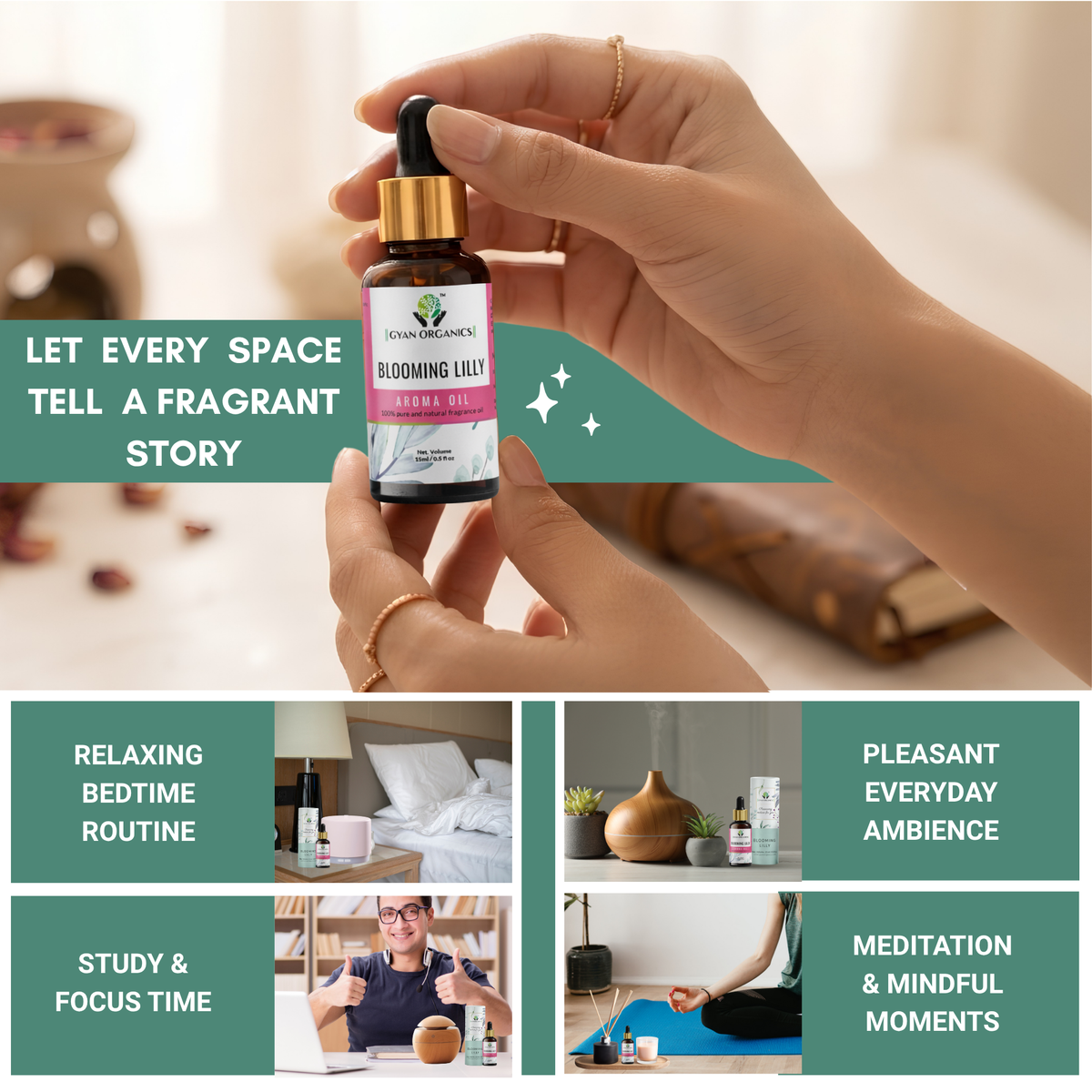 blooming lily fragrance oil